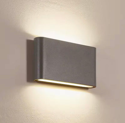 Nordic Wall Light  Aluminum IP65 Waterproof Indoor Wall Lamp Up Down Corridor Lights for Home Stairs Bedroom Bedside Lamps