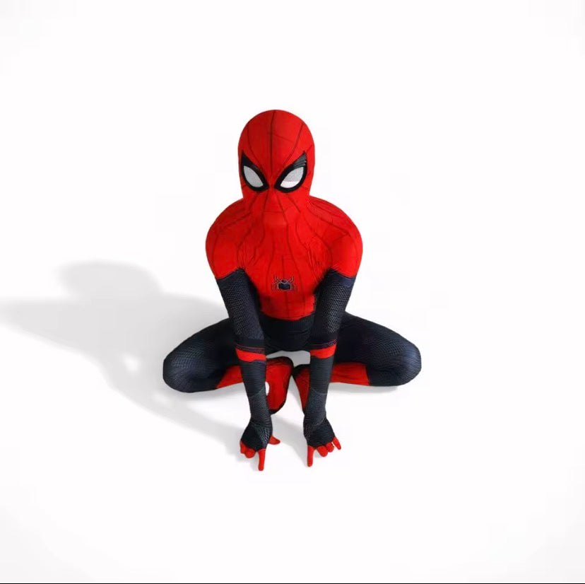 Halloween Kids Homecoming Peter costume Cosplay Zentai Bodysuit Party JumpSuit spider-Man