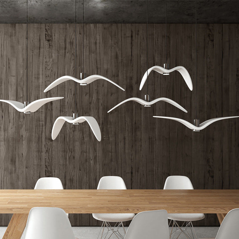 Modern LED Pendant Light Indoor Chandeliers Lighting Bird Lamp For Living Room Bedroom Bar Light Fixture Ceiling Handing Light