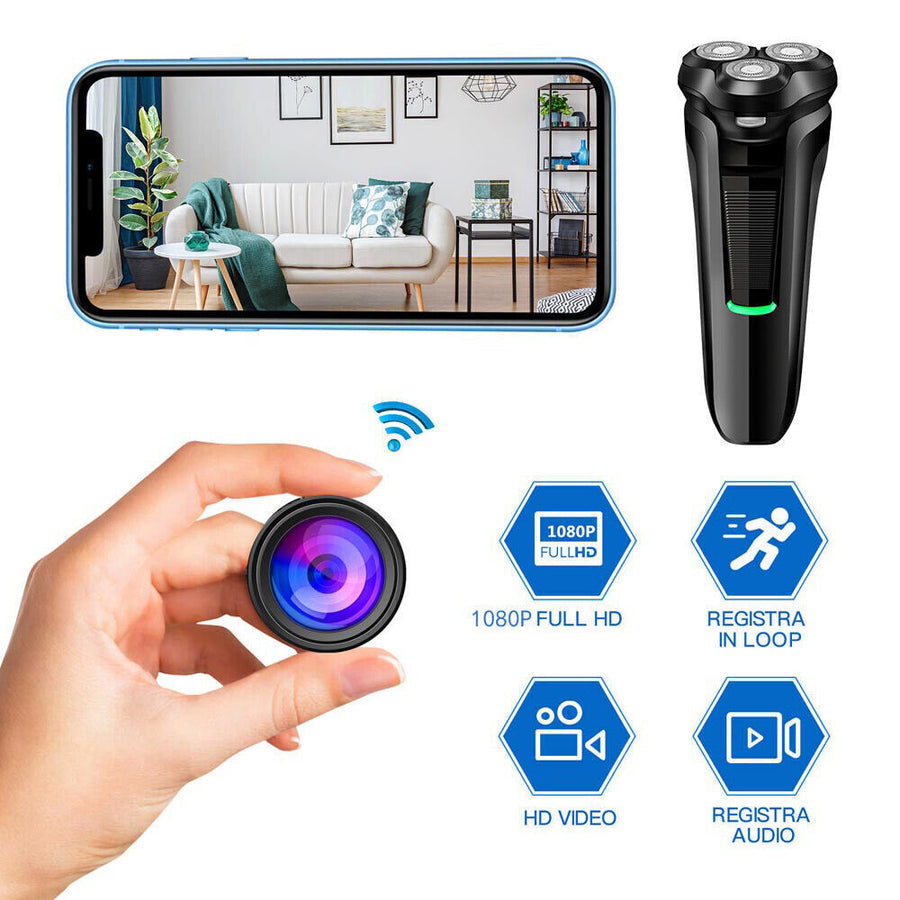 1080P HD WiFi Mini Shaver Razor Camera | WiFi Motion Detection
Cam