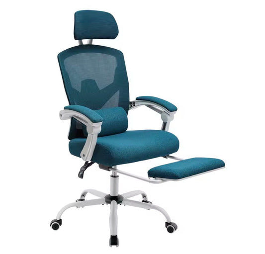 JHK Ergonomic Reclining High Back Mesh Living Room Rocking Gaming Chair Computer Desk Swivel Rolling  Lumbar Support Pillow