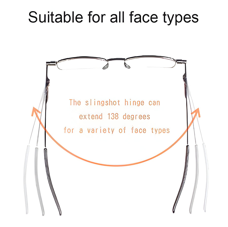 Compact Mens & Ladies Folding
Reading Glasses