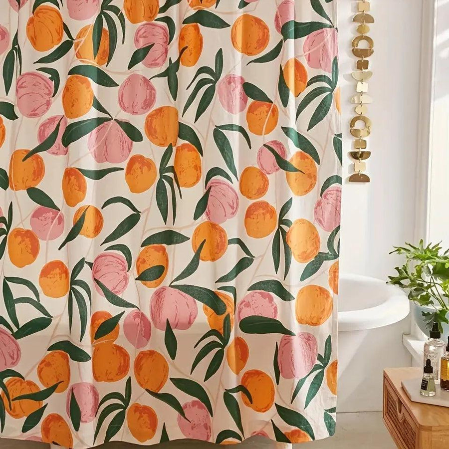 Shower curtain - Peach