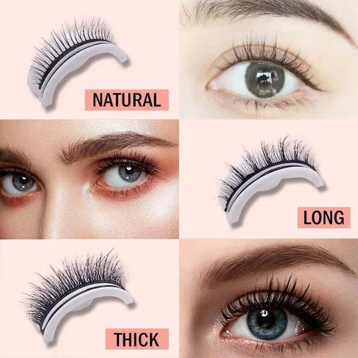 Premium Reusable Self-Adhesive
Eyelashes