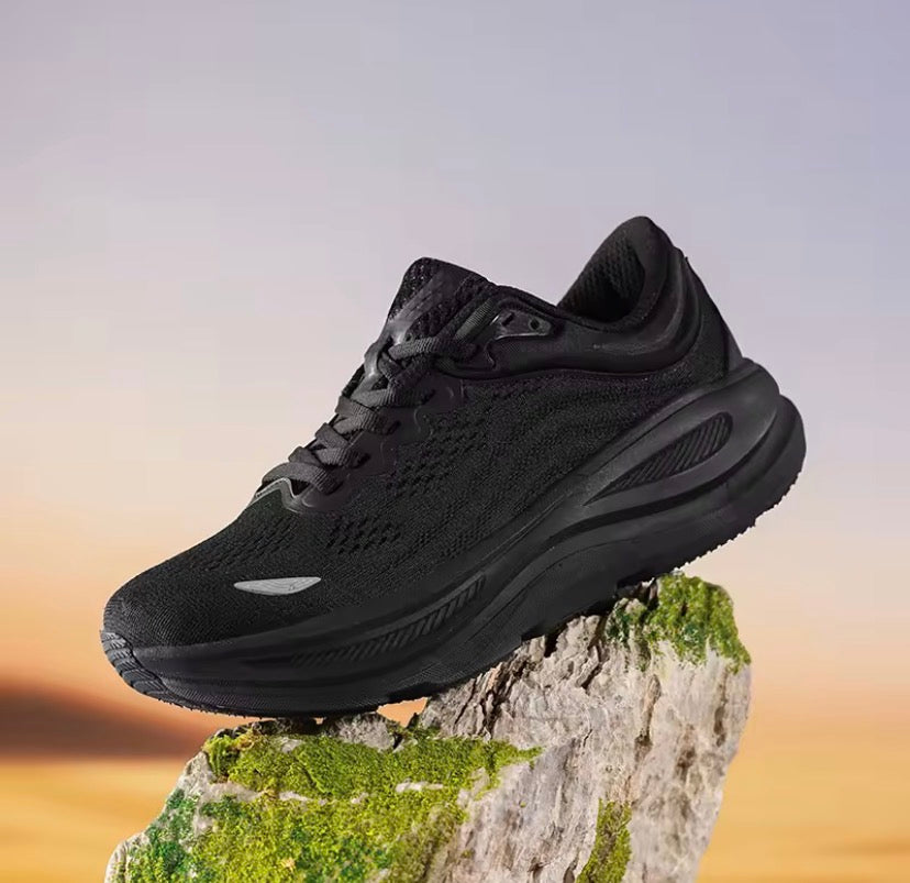Fashionable casual men's sneakers non-slip wear-resistant air cushion sneakers outdoor lightweight breathable mesh running shoes