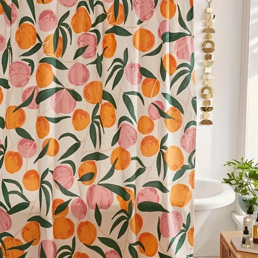 Shower curtain - Peach