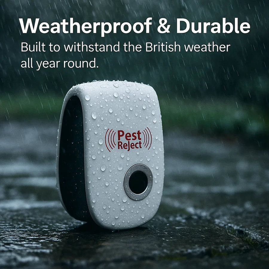 Ultrasonic Squirrel Repeller
Device - Effective Pest Control to Deter Squirrels in 48 Hours for Gardens & Yards