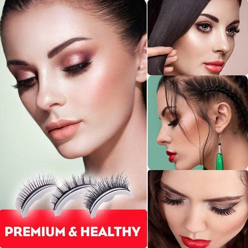 Premium Reusable Self-Adhesive
Eyelashes