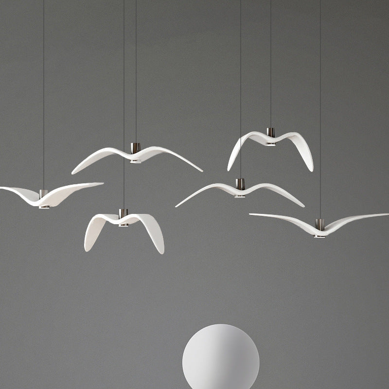 Modern LED Pendant Light Indoor Chandeliers Lighting Bird Lamp For Living Room Bedroom Bar Light Fixture Ceiling Handing Light