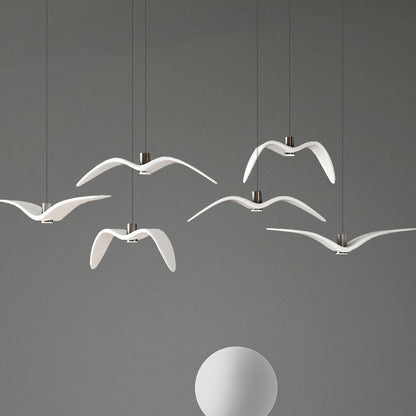 Modern LED Pendant Light Indoor Chandeliers Lighting Bird Lamp For Living Room Bedroom Bar Light Fixture Ceiling Handing Light