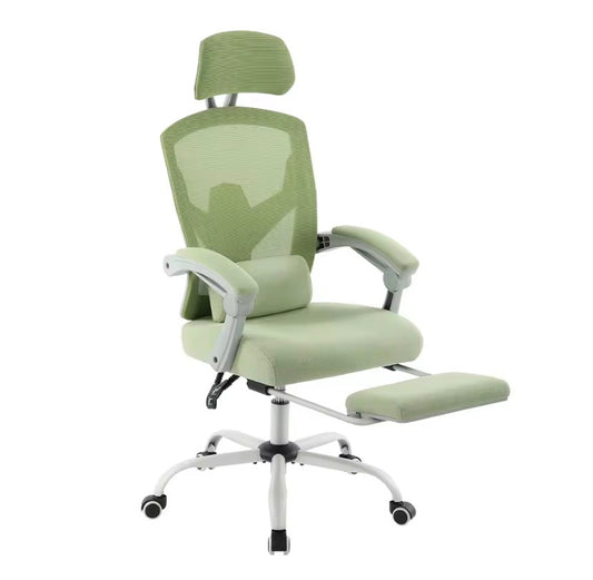 JHK Ergonomic Reclining High Back Mesh Living Room Rocking Gaming Chair Computer Desk Swivel Rolling  Lumbar Support Pillow