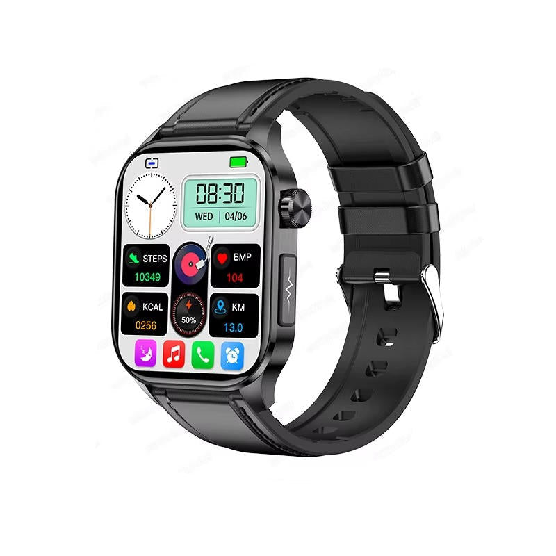 Smartwatch For Seniors Blood Pressure Sugar Health
Management