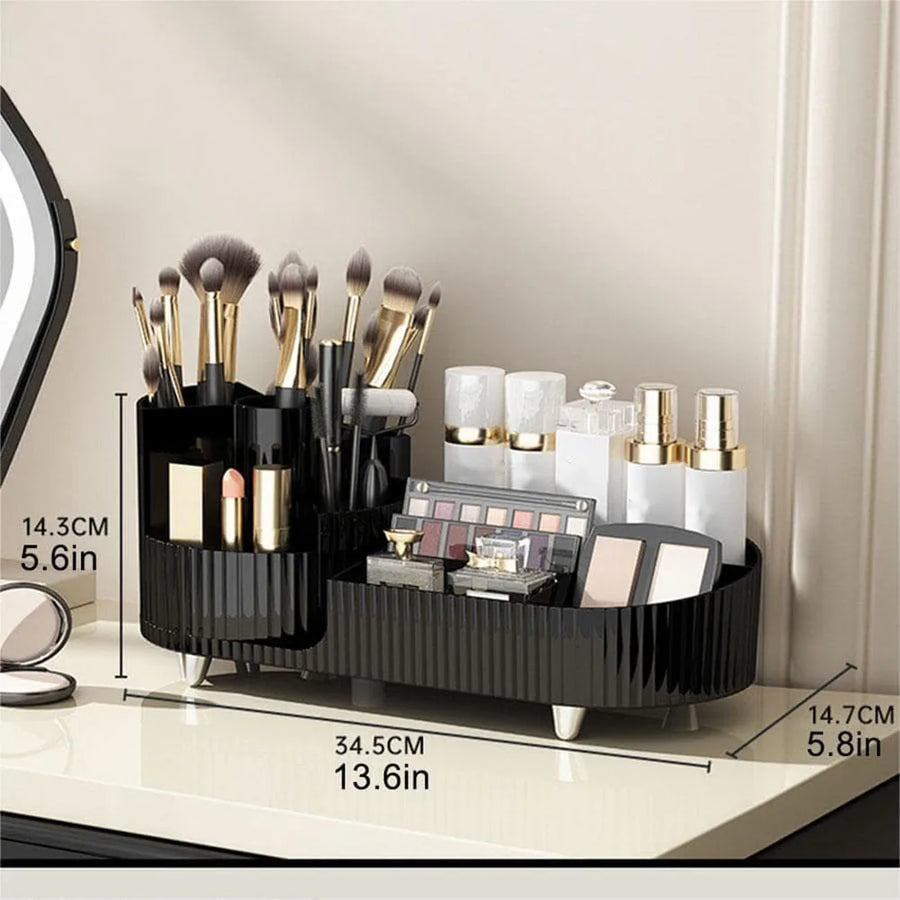 Eleganza - Luxury Beauty Organizer with Slim Rotating Design