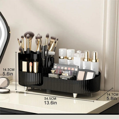 Eleganza - Luxury Beauty Organizer with Slim Rotating Design