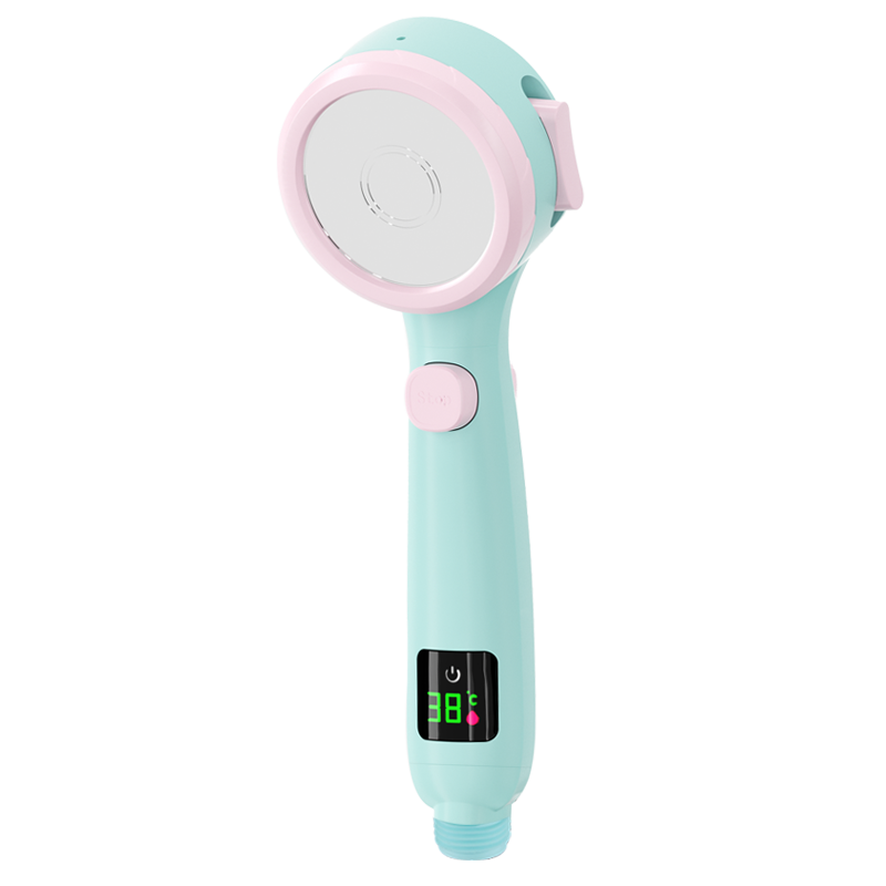 Shower head with temperature display on sale
