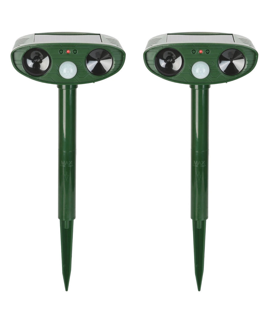 Ultrasonic Chipmunk Repeller -
Solar Powered - Get Rid of Chipmunks in 48 Hours