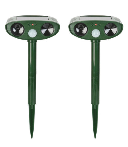 Ultrasonic Chipmunk Repeller -
Solar Powered - Get Rid of Chipmunks in 48 Hours