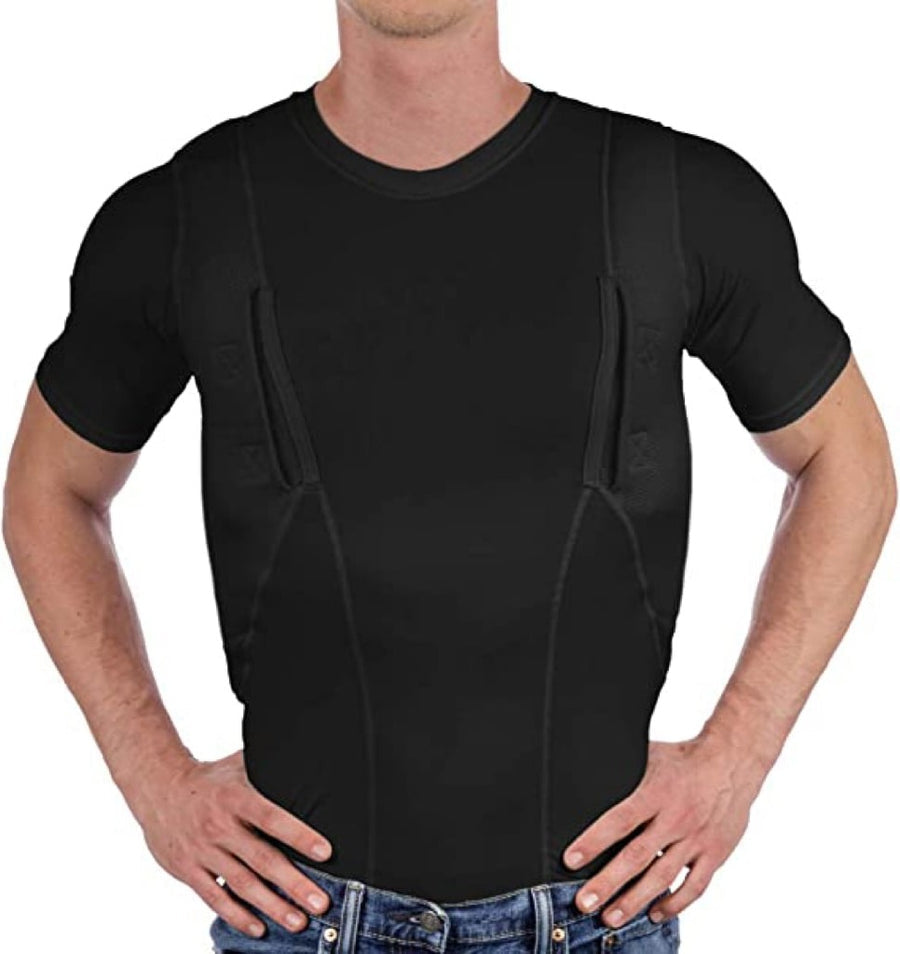 Men/women's Concealed Leather
Holster T-shirt
